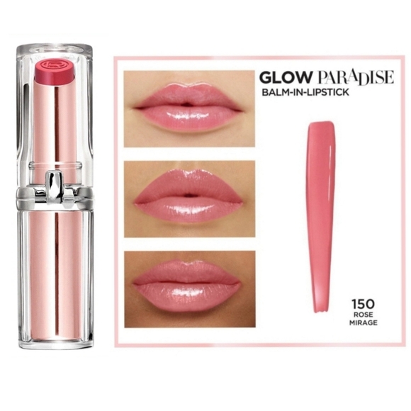 L'Oreal Paris Glow Paradise Lip Balm-in-Gloss & Balm-in-Lipstick - Picture 3 of 8